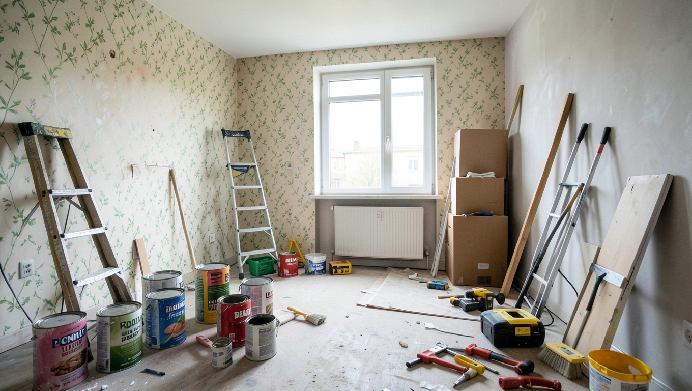jak wyremontować mieszkanie niskim kosztem Poznań
