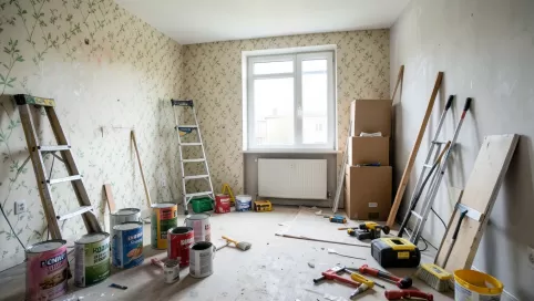 jak wyremontować mieszkanie niskim kosztem Poznań
