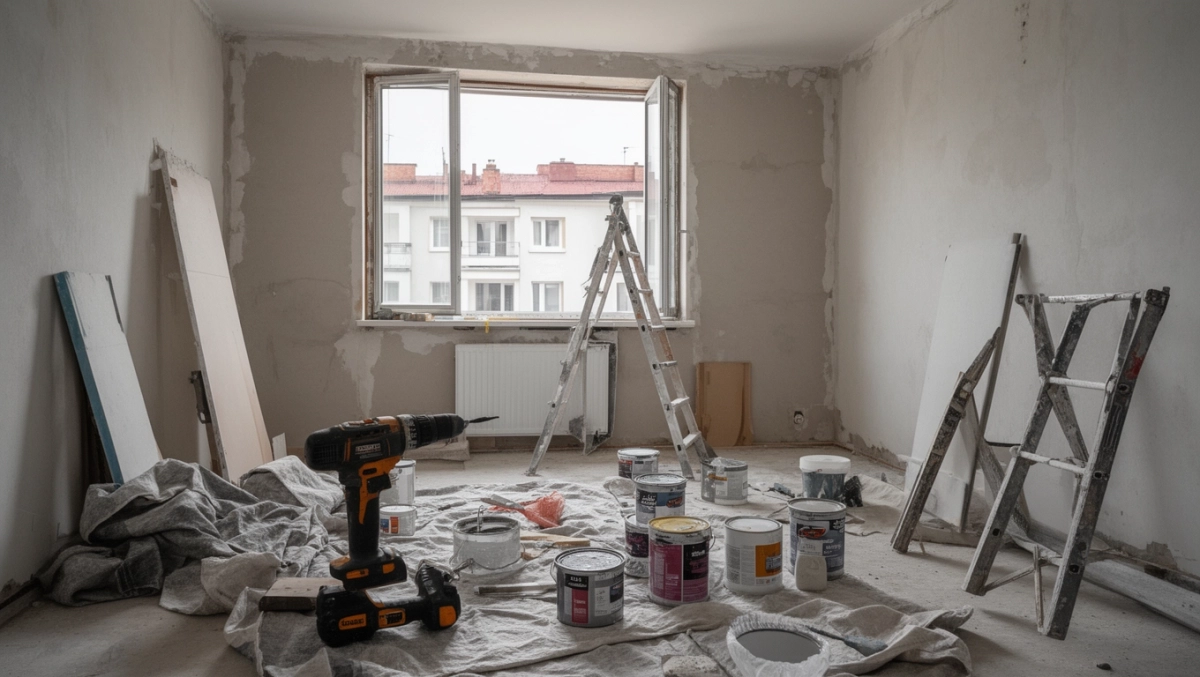 czy w niedziele mozna robic remont mieszkania