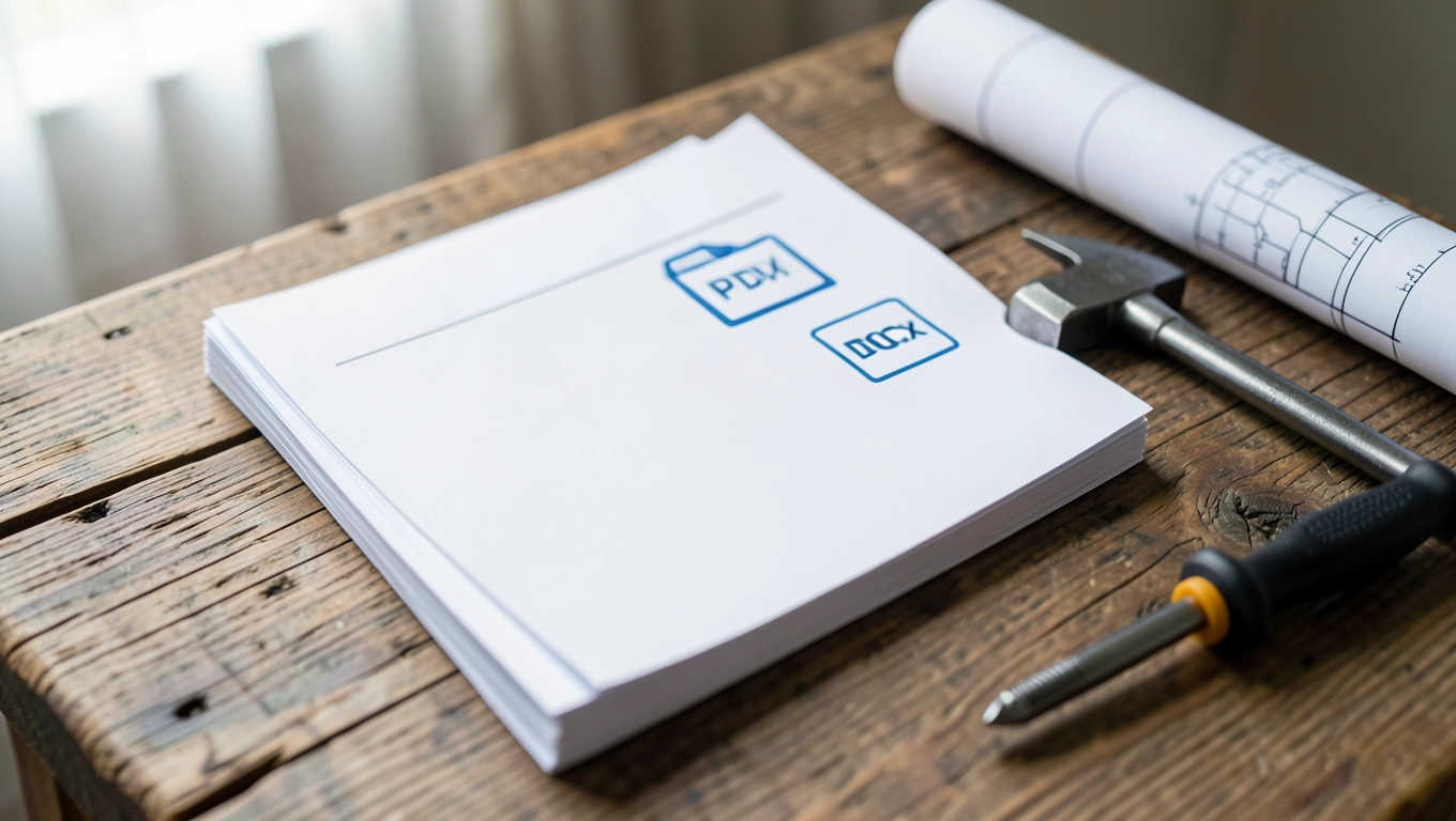 Darmowy wzór umowy remontowej PDF i DOCX