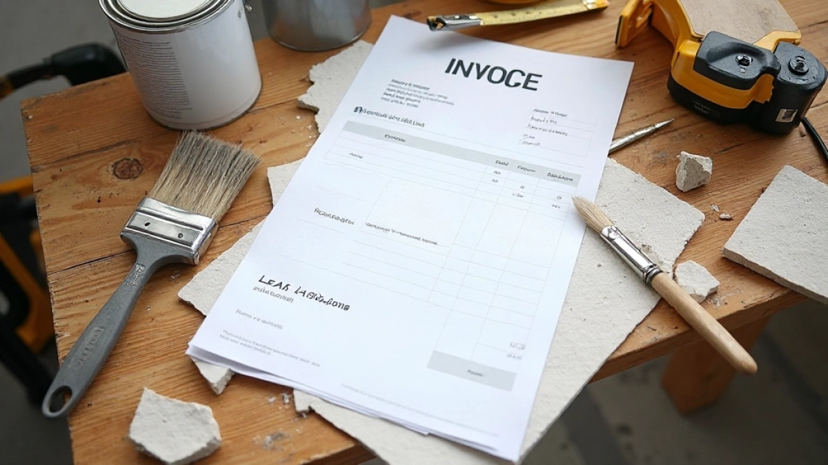 Faktura za remont mieszkania wzór