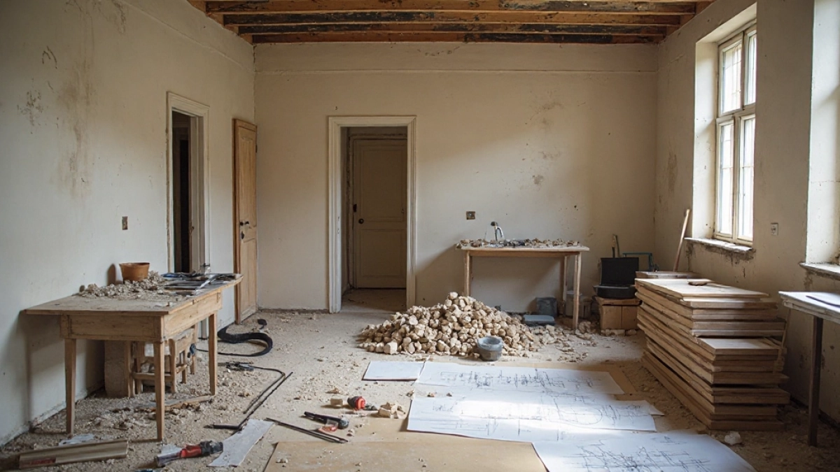 generalny remont mieszkania krok po kroku