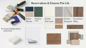 Cennik  Remonty i wykończenia wnętrz