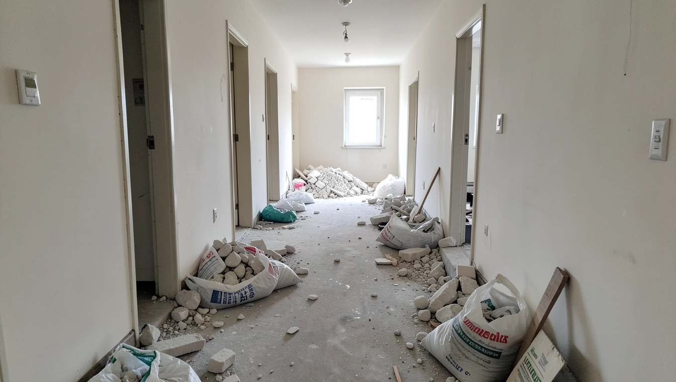 Zgłaszanie bałaganu remontowego administratorowi